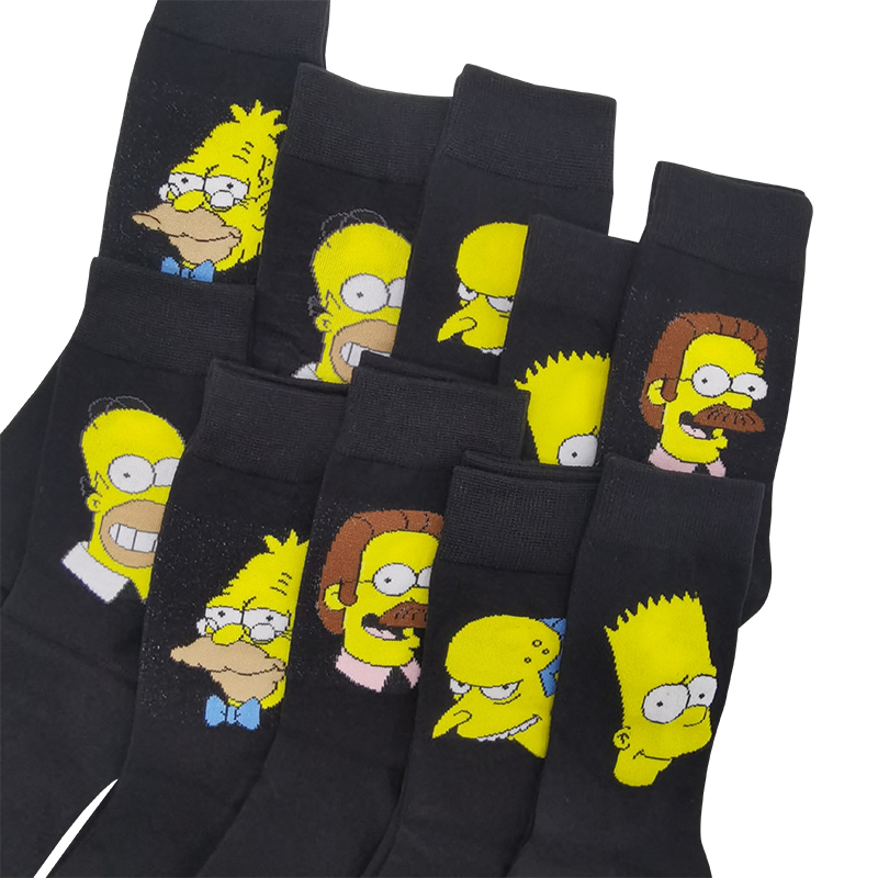 Cotton Crew Sock Pack - 10 Pairs/Pack Funny Men Woman Socks