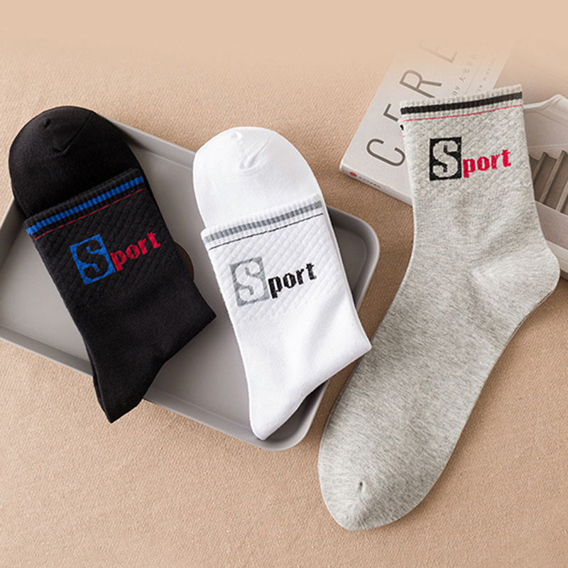3 Pairs/Pack Big Large Socks E - Cotton Crew Sock Pack avis et prix