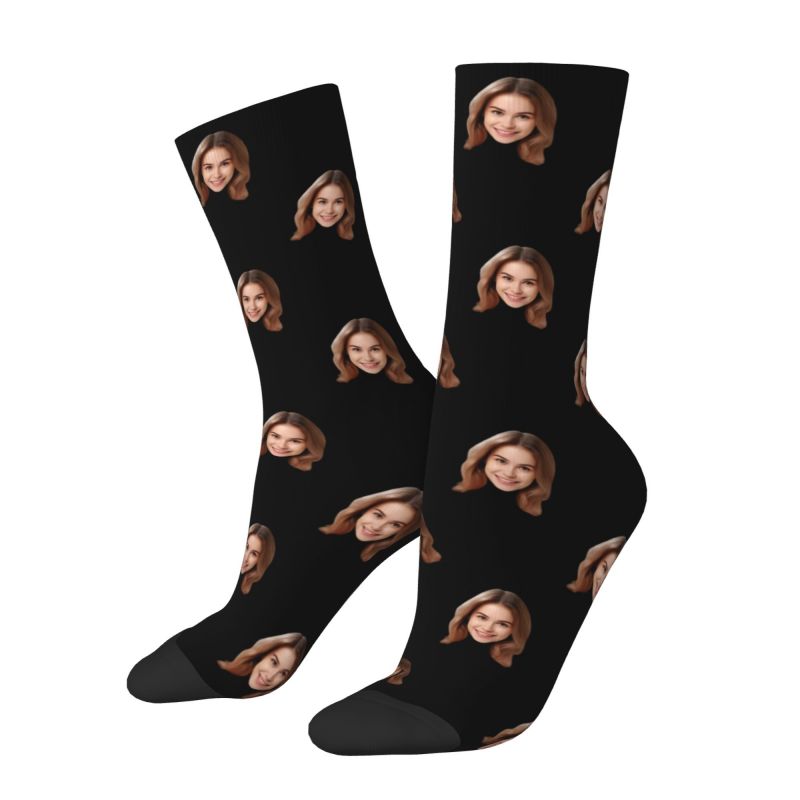 Personalized Custom Face Photo - Dress Sock Men avis et prix