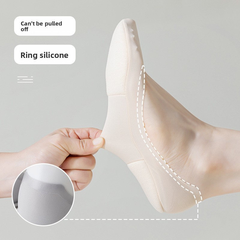 5Pair-Set Non-Slip Women Invis - Invisibility Sock Loafer avis et prix