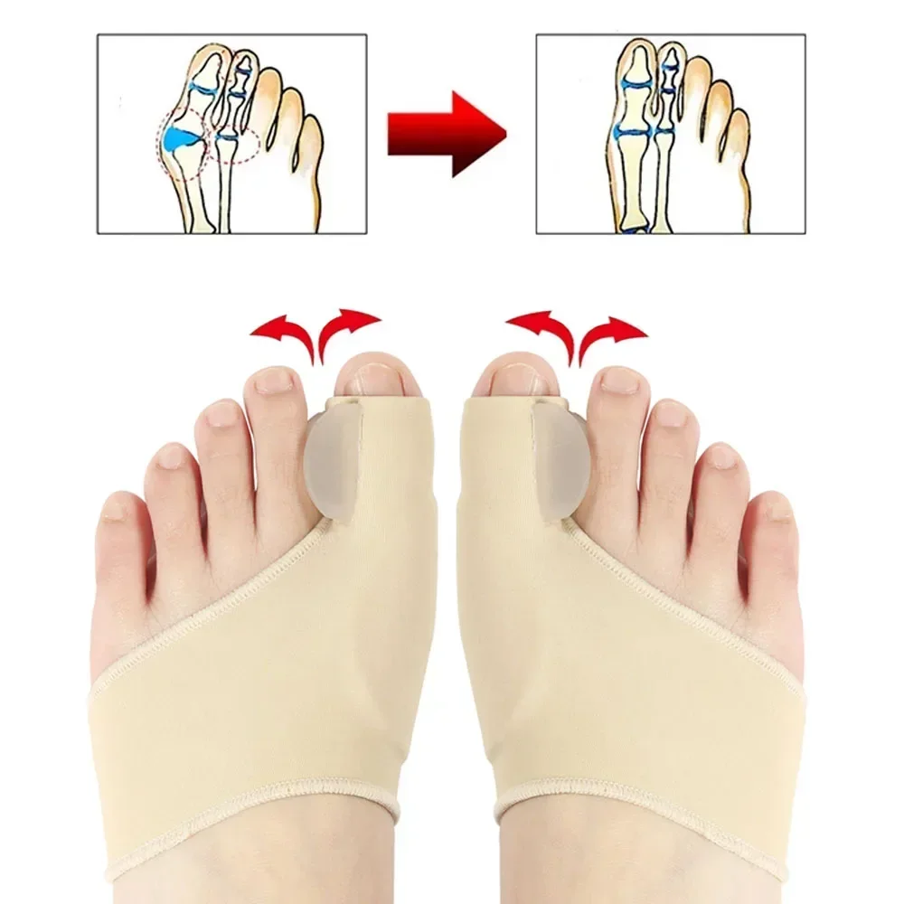 1/2Pair Toe Separator Hallux V - Ankle Brace Sock avis et prix