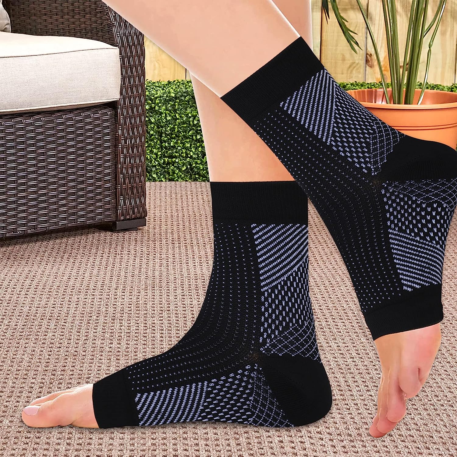 1Pair Ankle Brace Compression  - Ankle Brace Sock avis et prix