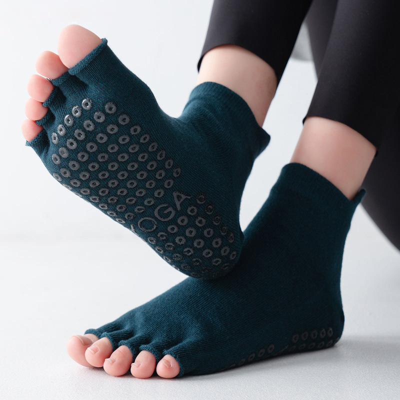 Yoga Socks Half Toe Anti-Slip  - Grip Sock Yoga avis et prix