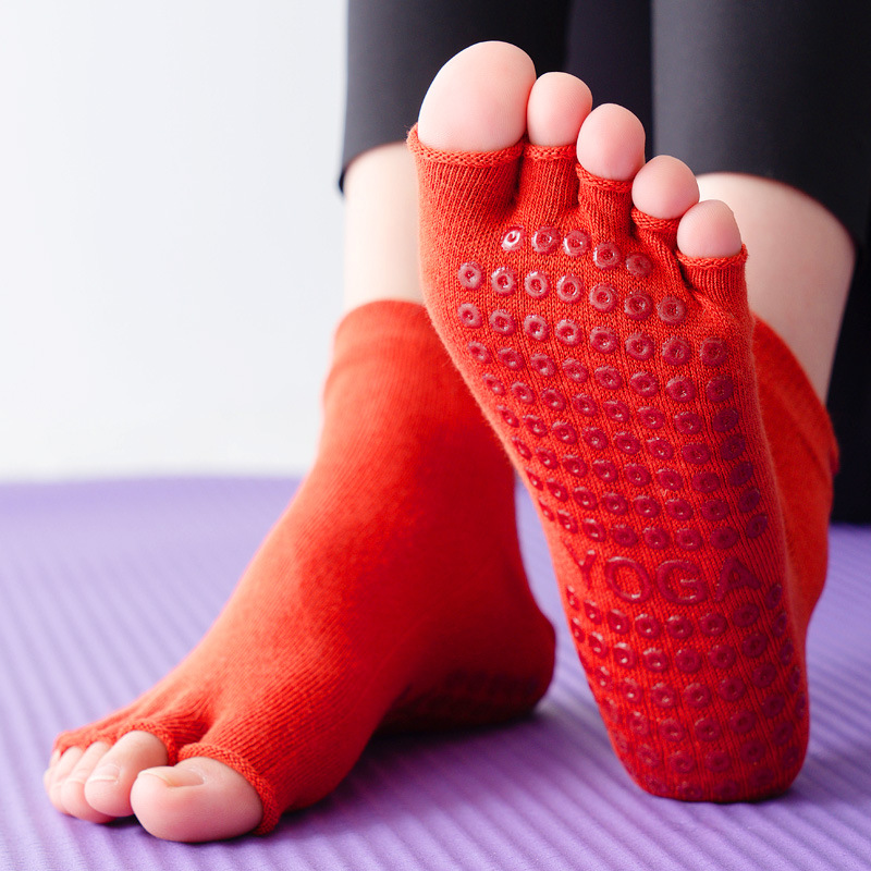 Yoga Socks Half Toe Anti-Slip  - Grip Sock Yoga avis et prix