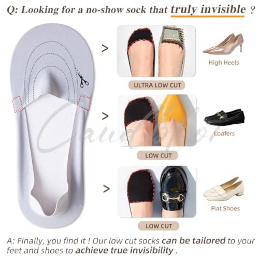 Caudblor Thin No Show Socks Wo - Invisibility Sock Loafer avis et prix