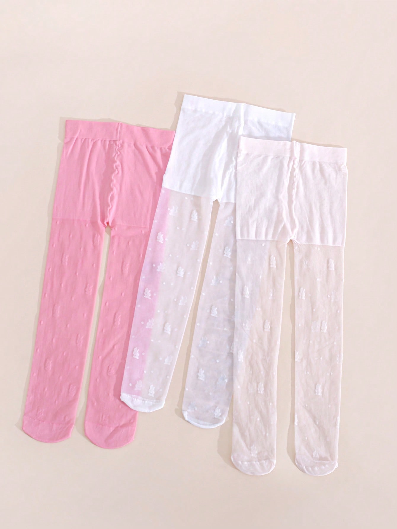 3Pack Girls Rabbit Print Tight - Tights Pantyhose Sheer avis et prix