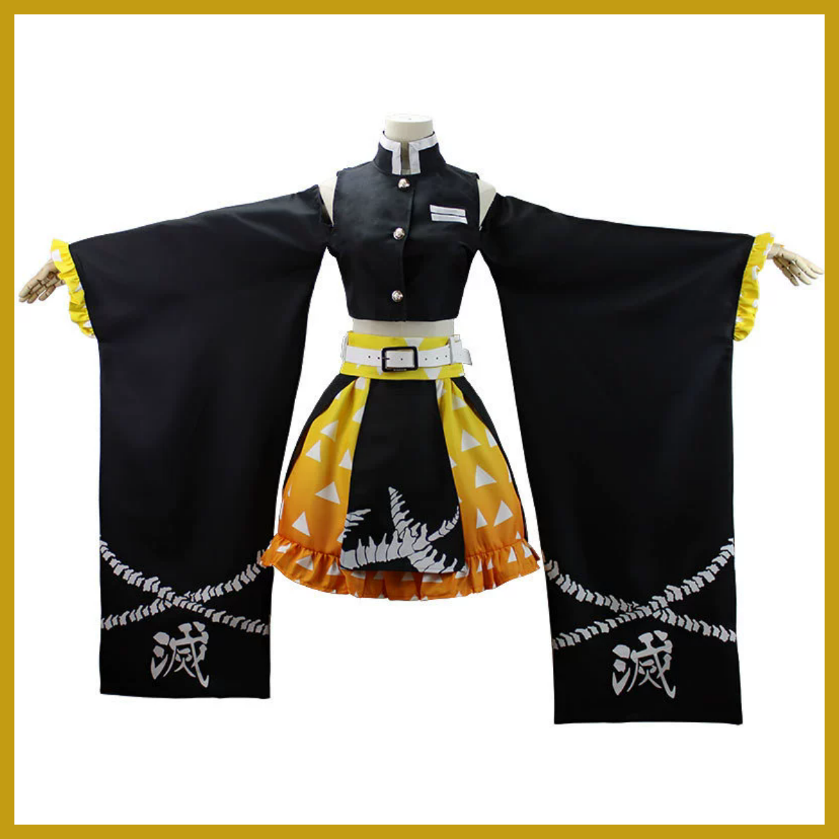 Anime Agatsuma Zenitsu Cosplay - Dress Sock Men avis et prix