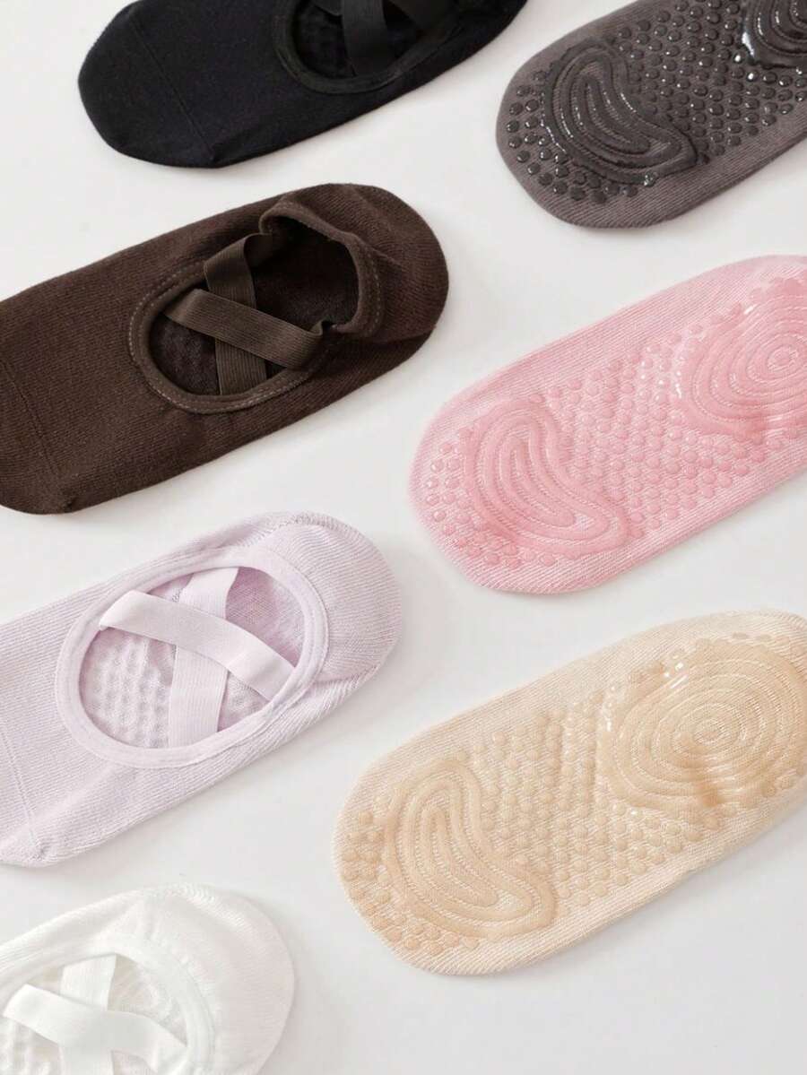 1/3/7 Pairs Women's Barre Pila - Grip Sock Yoga avis et prix