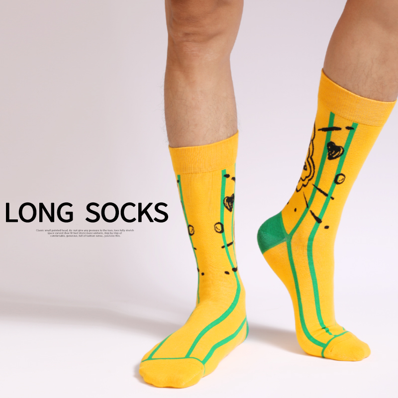 5Pairs Mens Fun Dress Socks, P - Cotton Crew Sock Pack avis et prix
