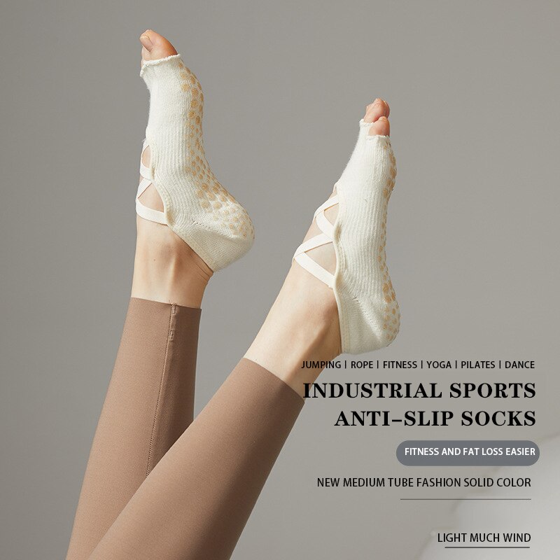 Ladies Yoga Socks Non Slip Gri - Grip Sock Yoga avis et prix