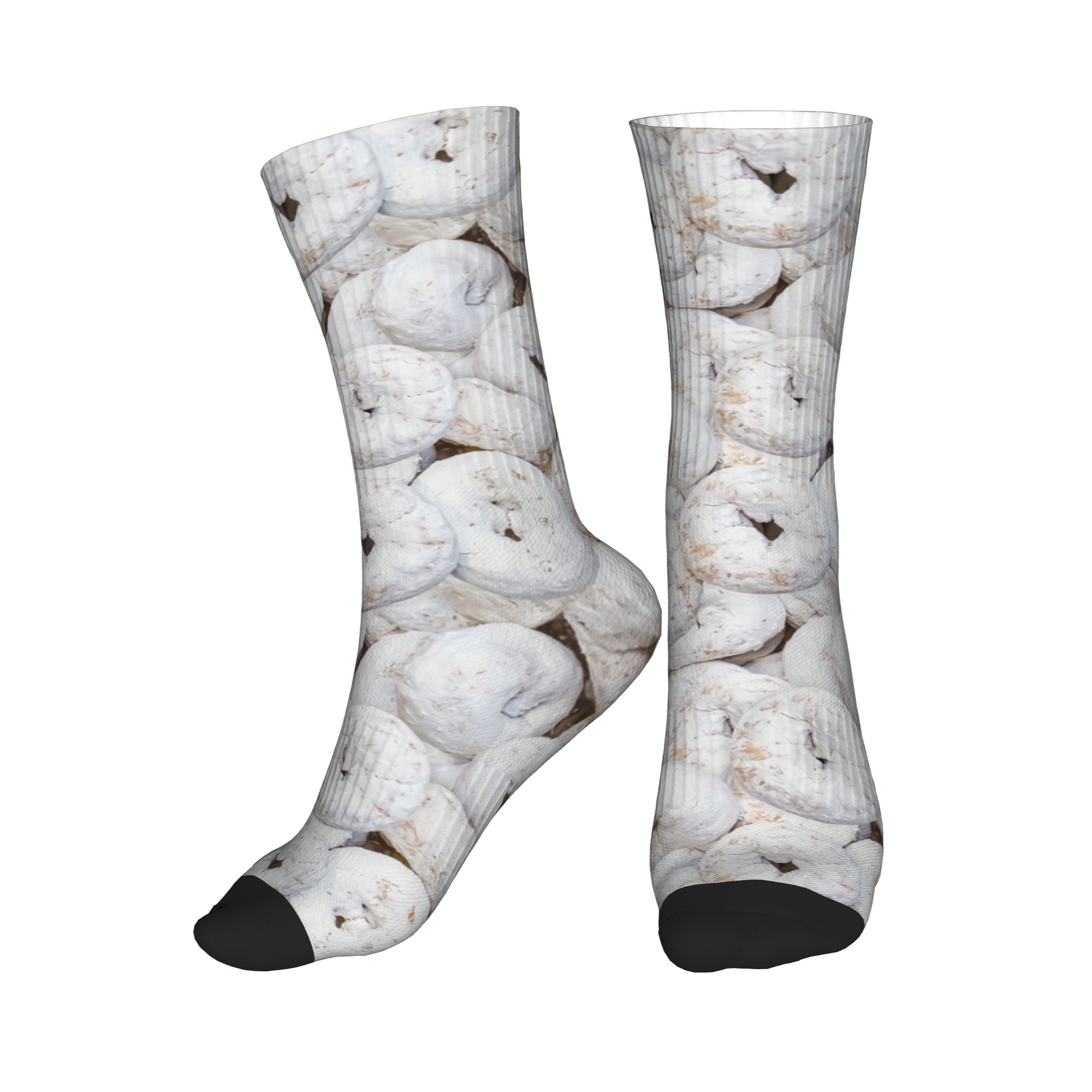Mini Powdered Sugar Donuts Men - Dress Sock Men avis et prix