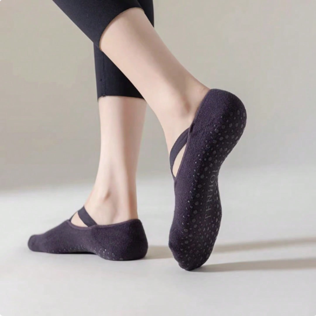 Anti-slip silicone sole yoga s - Grip Sock Yoga avis et prix