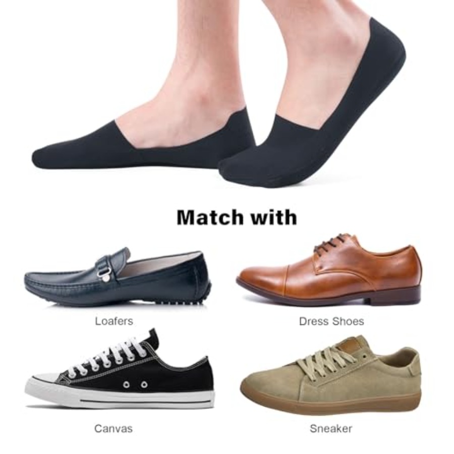 No Show Socks Men Nylon Non Sl - Invisibility Sock Loafer avis et prix