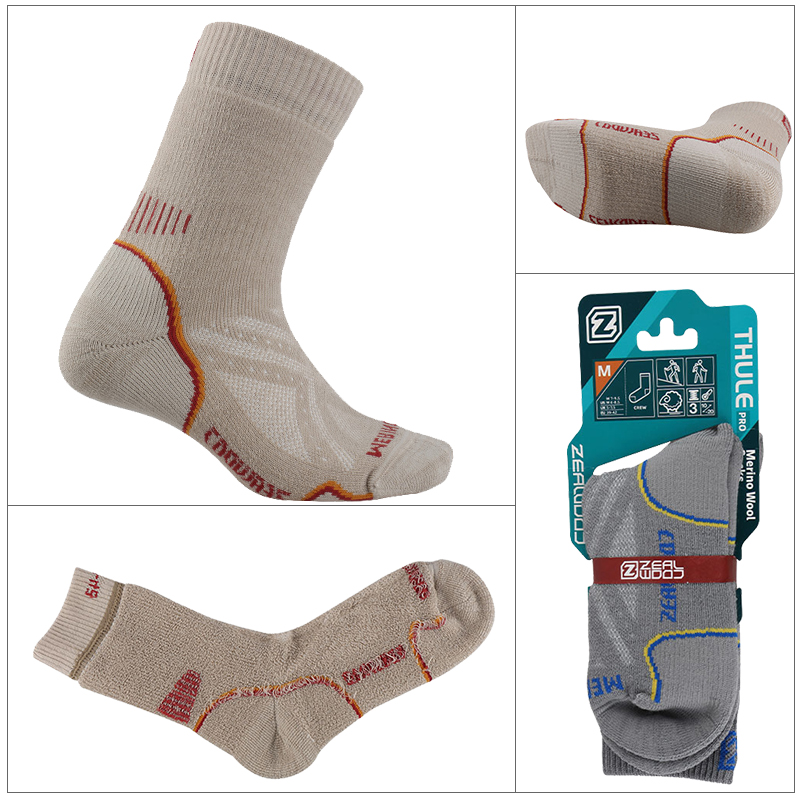 ZEALWOOD Hiking Trekking Men's - Wool Hiking Sock avis et prix