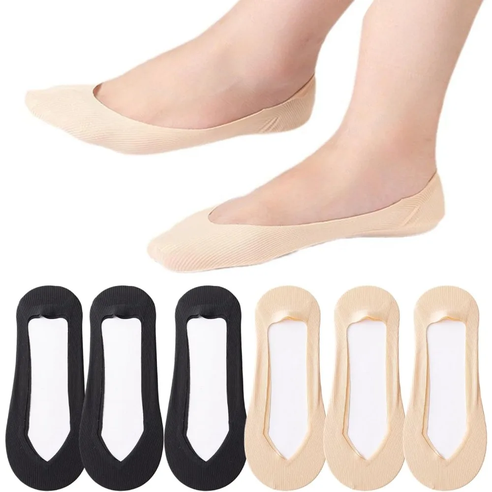 6 Pairs No Show Socks Women An - Invisibility Sock Loafer avis et prix