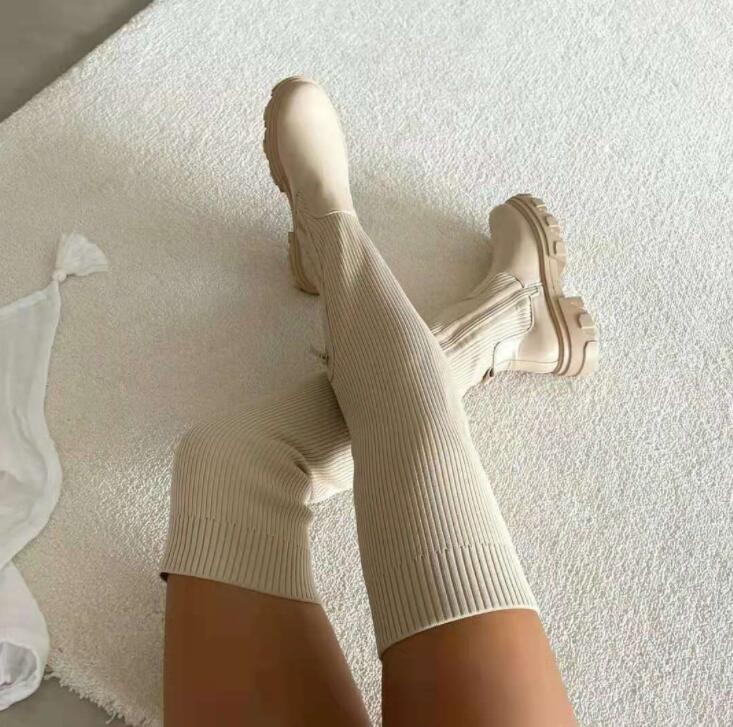 Women's Over The Knee Boots St - Knee High Sock Women avis et prix