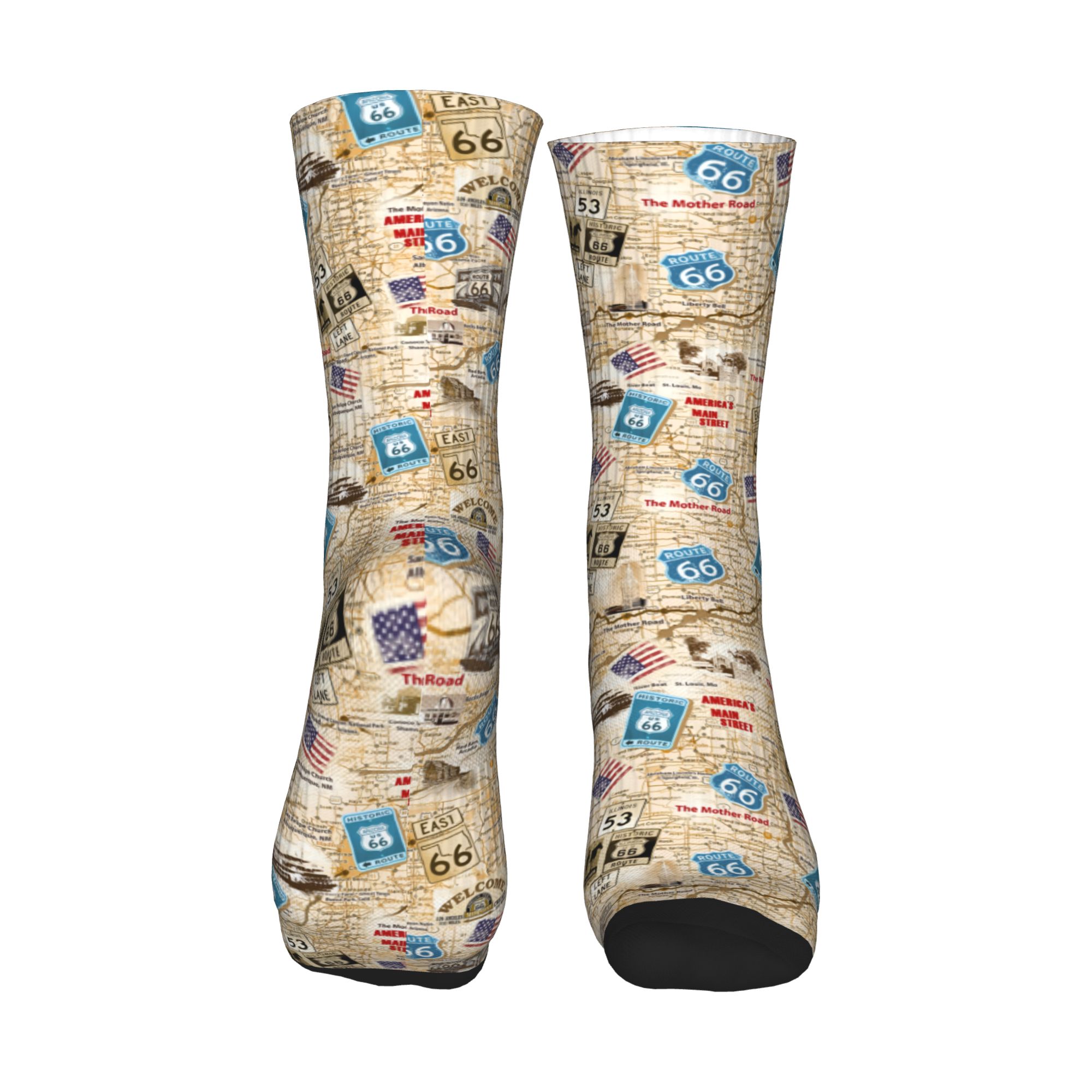 Kawaii Mens Mother Road Route  - Dress Sock Men avis et prix