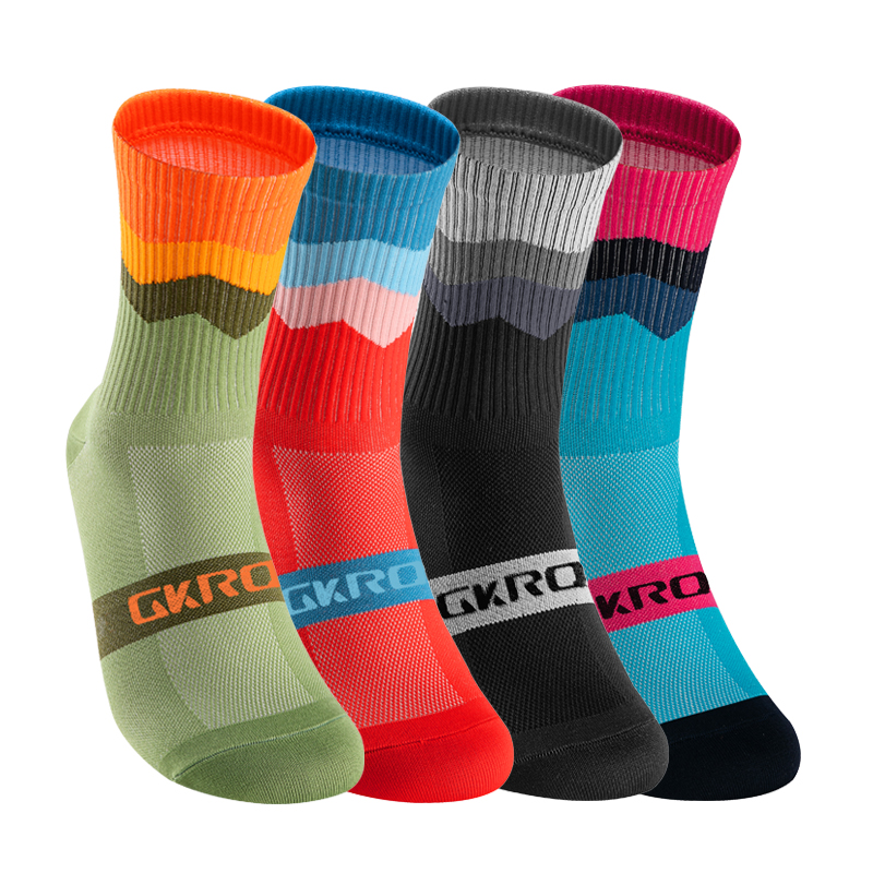 GKRQ 4 Pairs Bike Socks Men Nu - Compression Sock Medical avis et prix