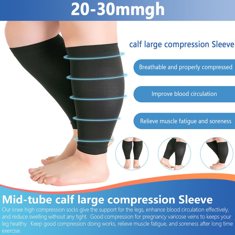 1 Pair Fitness Running Compres - Compression Sleeve Calf avis et prix