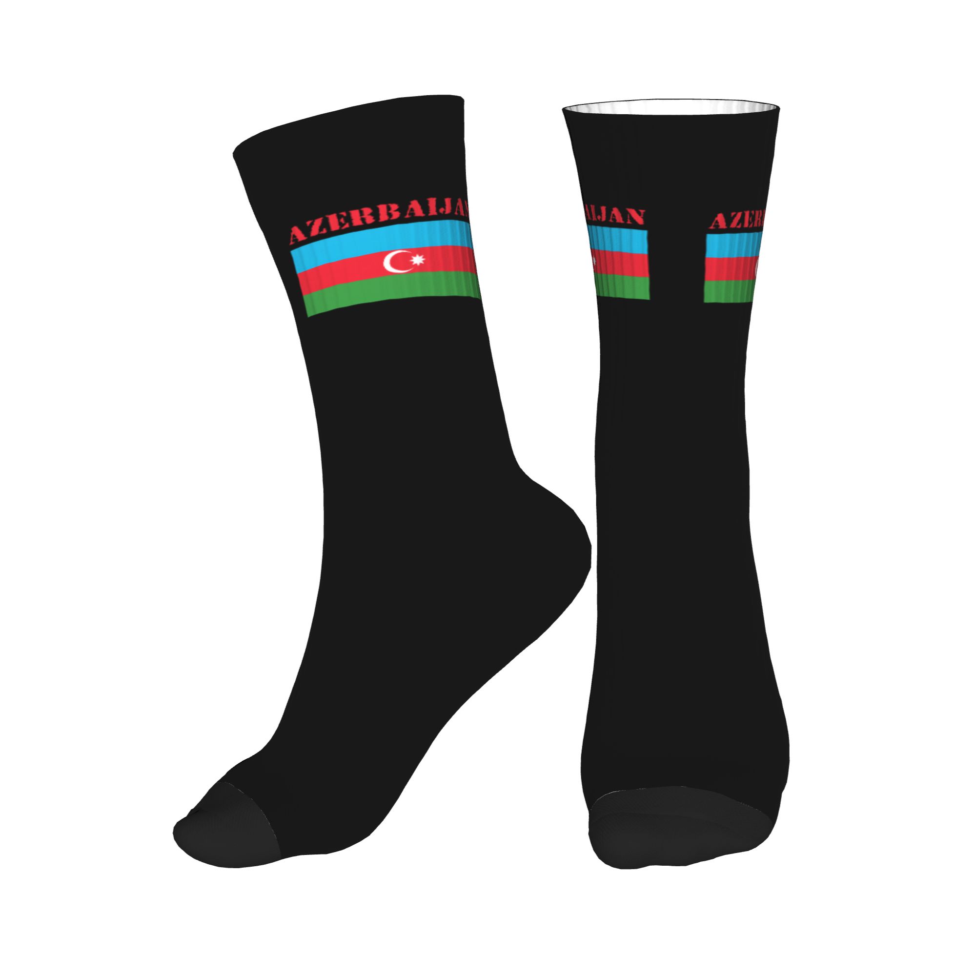 Azerbaijan Flag Dress Socks fo - Dress Sock Men avis et prix