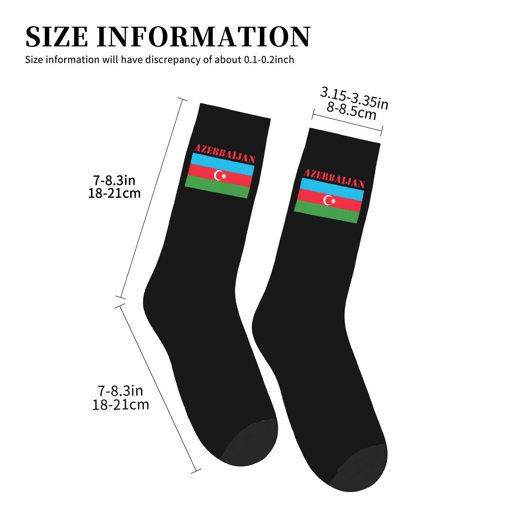 Azerbaijan Flag Dress Socks fo - Dress Sock Men avis et prix