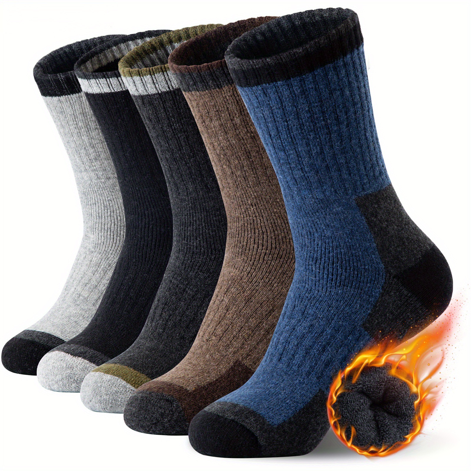 Winter Merino Wool Socks Thick - Wool Hiking Sock avis et prix