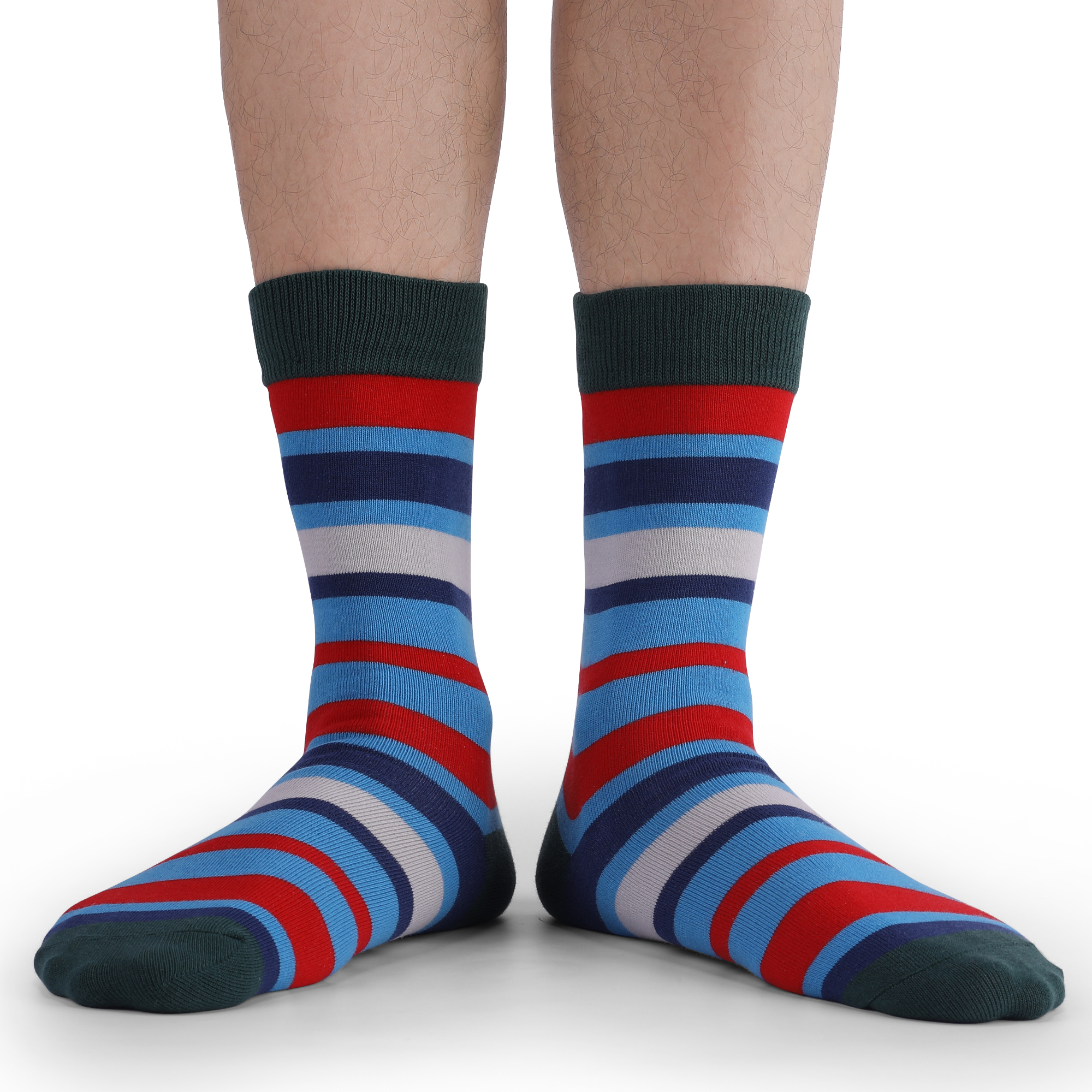 5Pairs Mens Fun Dress Socks, P - Cotton Crew Sock Pack avis et prix