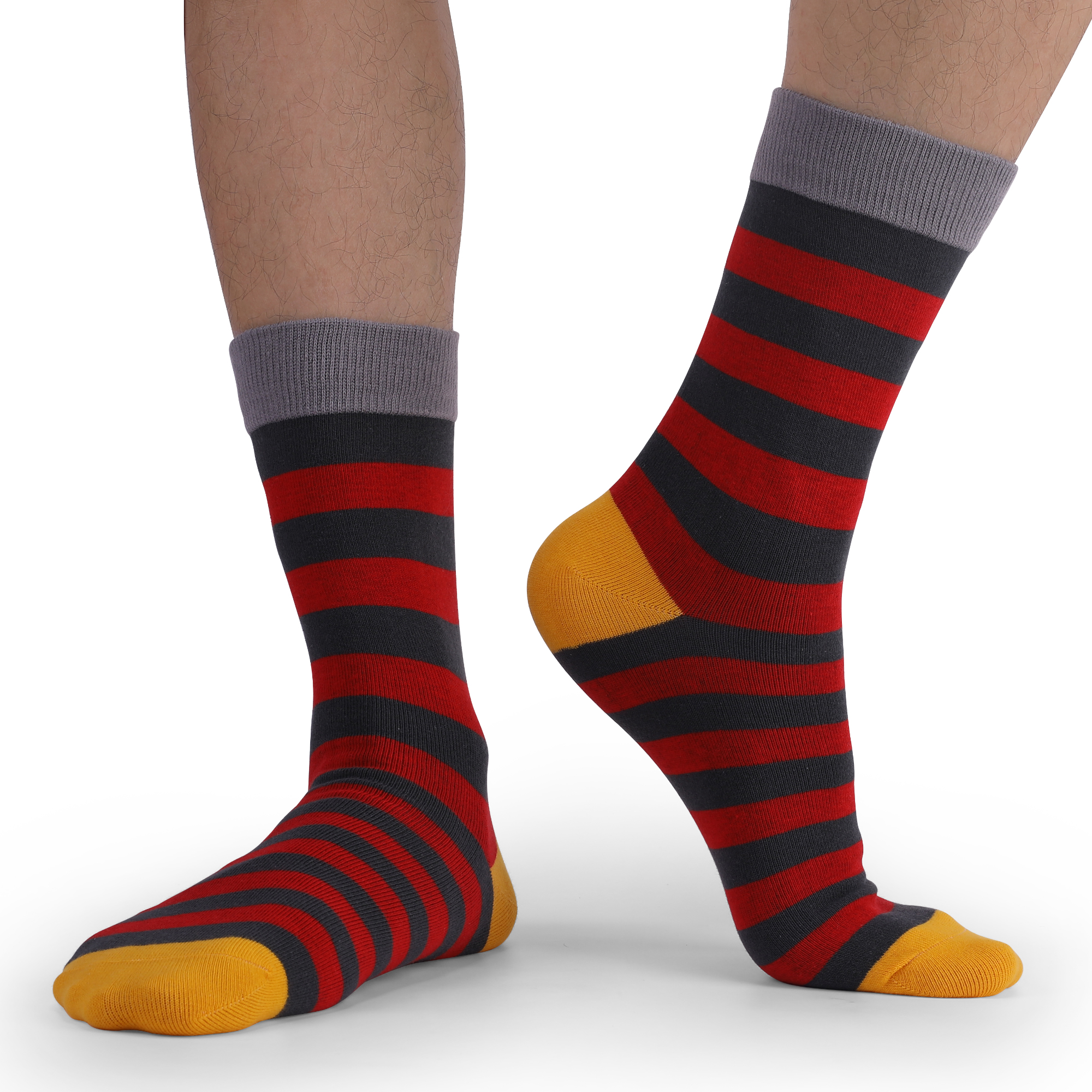 5Pairs Mens Fun Dress Socks, P - Cotton Crew Sock Pack avis et prix