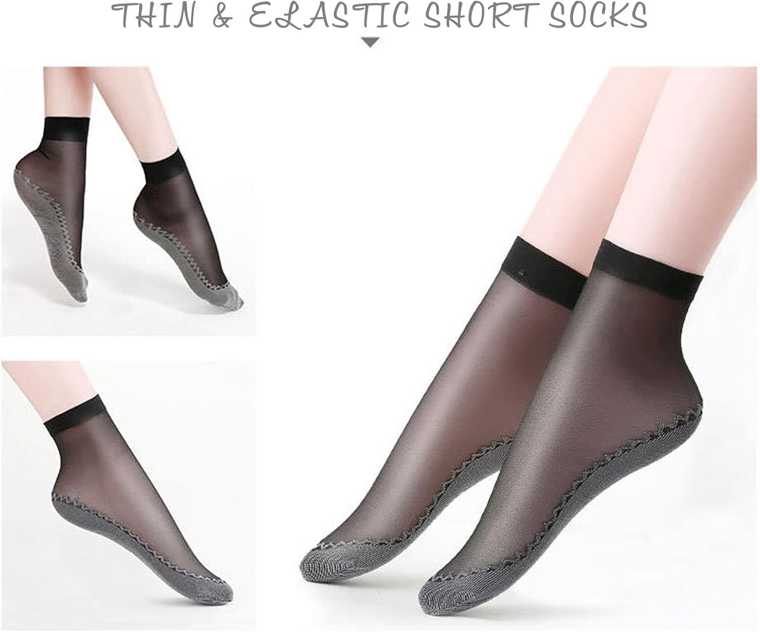 10/20 Pairs Silky Nylon soft & - Silk Sock Bamboo avis et prix