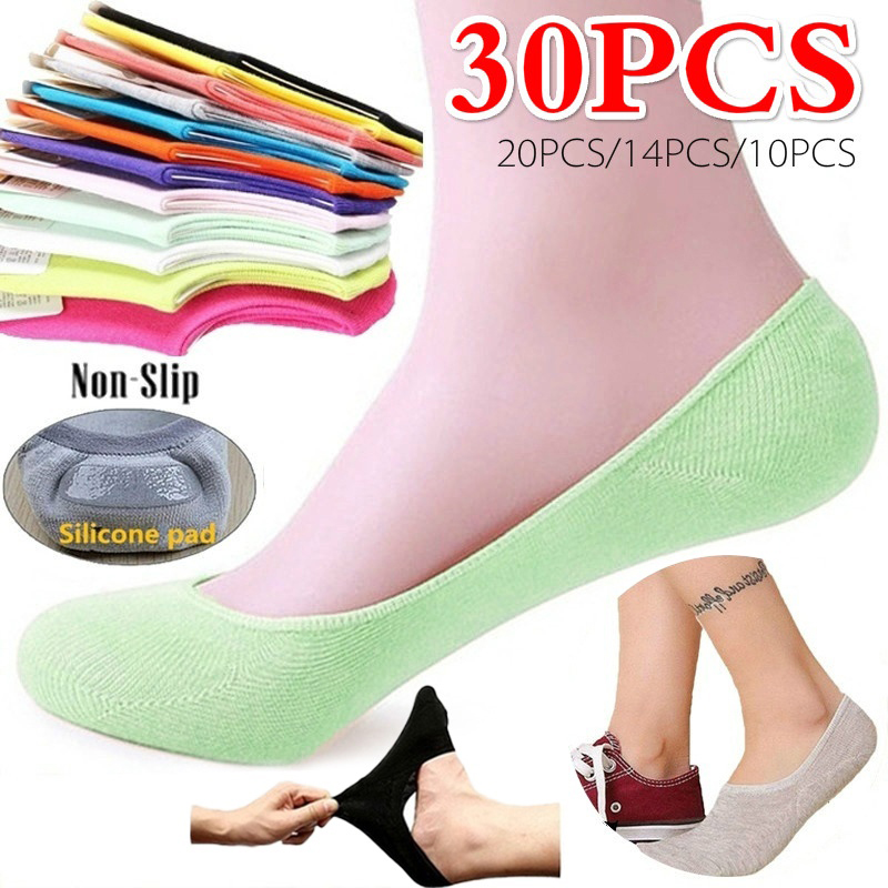 5 Pairs 10PCS Women Socks Nons - Invisibility Sock Loafer avis et prix