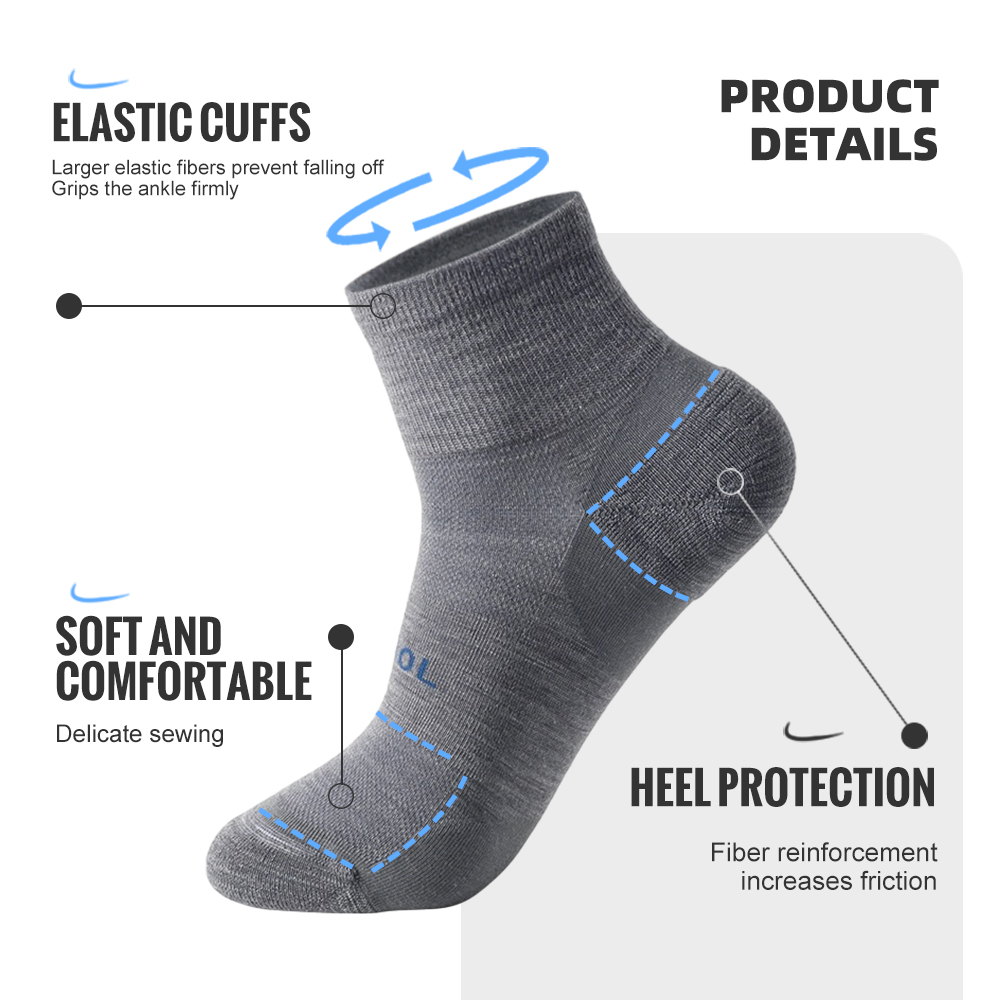 WRELS Merino Wool Socks Compre - Wool Hiking Sock avis et prix
