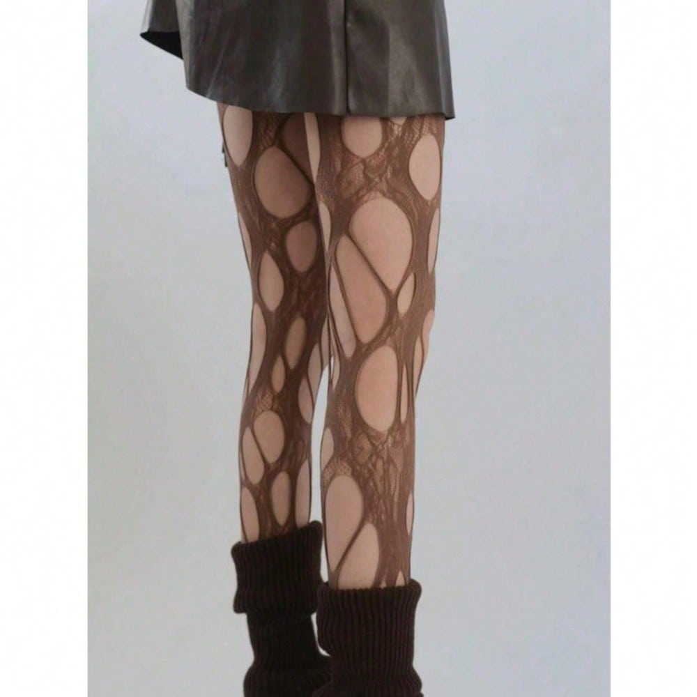 Women's Solid Color Cut Out Sh - Tights Pantyhose Sheer avis et prix