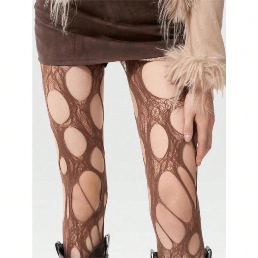 Women's Solid Color Cut Out Sh - Tights Pantyhose Sheer avis et prix