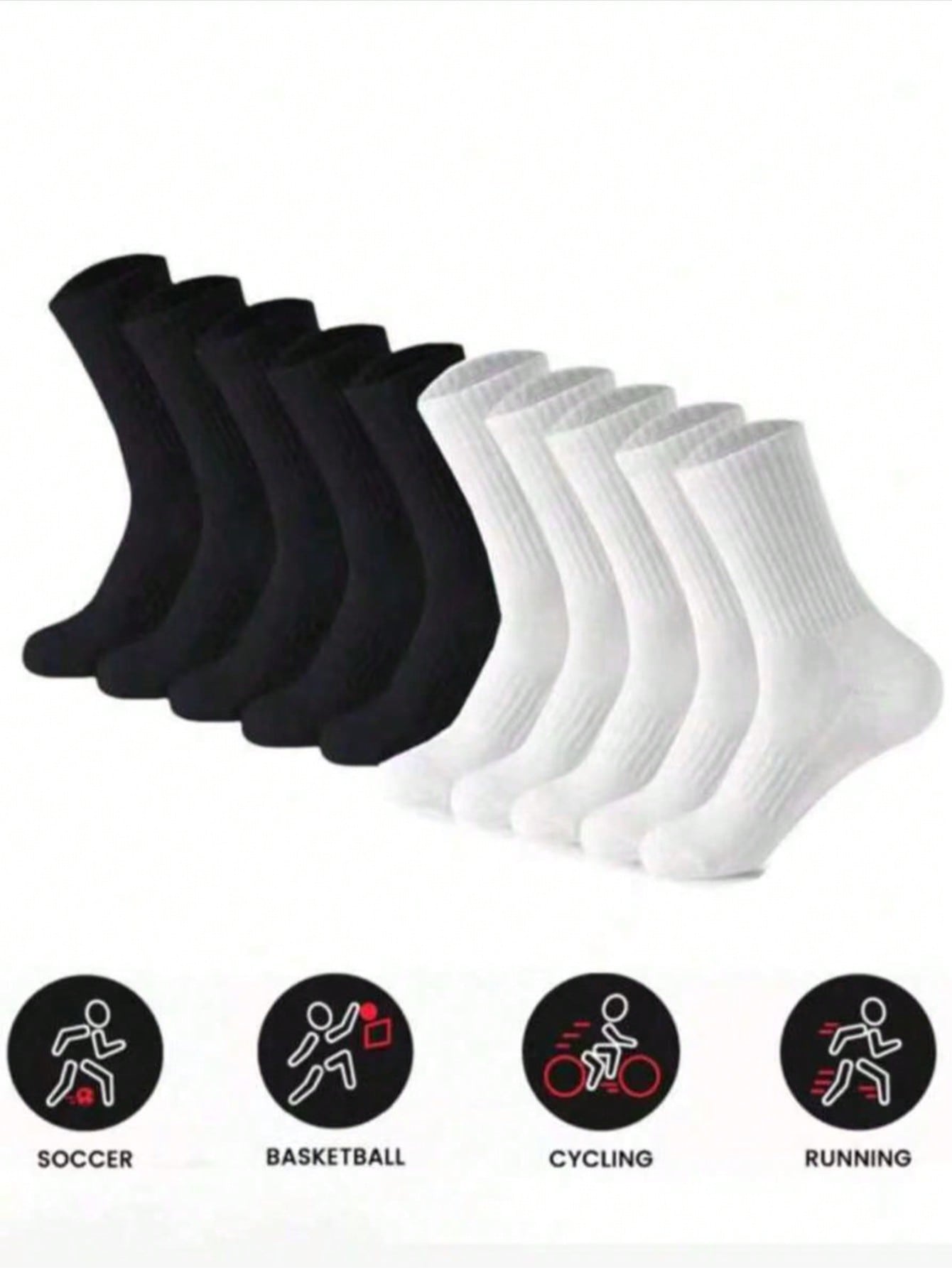 Women's Running Socks Pack, Bl - Cotton Crew Sock Pack avis et prix