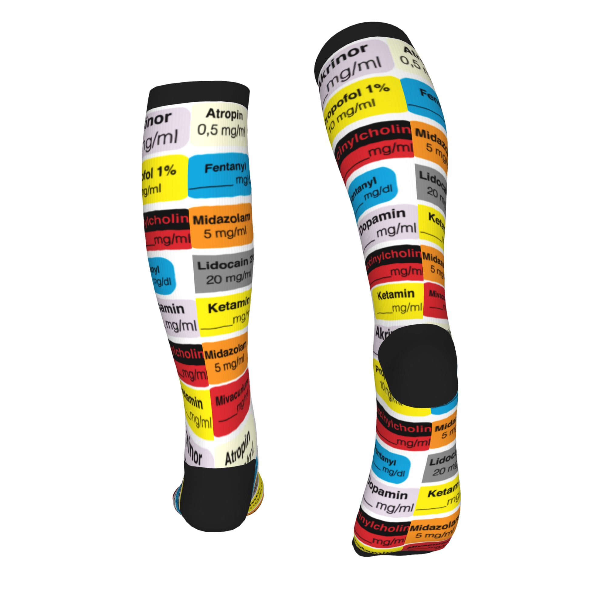 Anesthesia Medication Labels M - Compression Sock Medical avis et prix