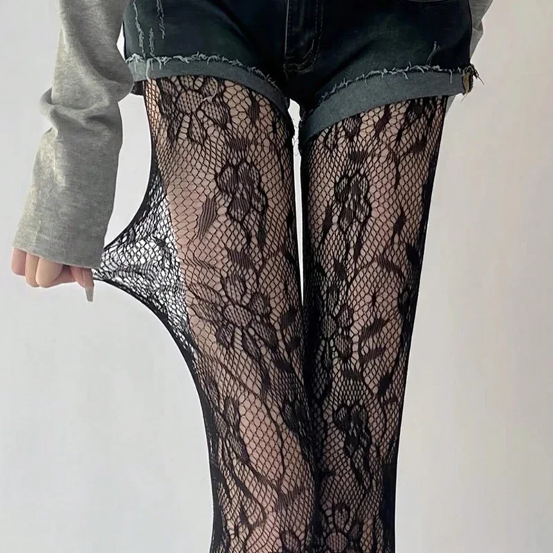 Gothic Fishnet Tights Women Sh - Tights Pantyhose Sheer avis et prix