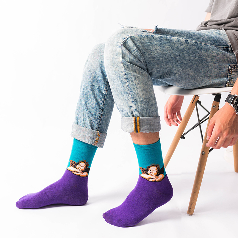 7 Pairs Lot Pack Dropshipping  - Cotton Crew Sock Pack avis et prix