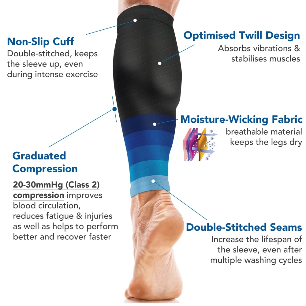 1Pair Calf Compression Sleeve  - Compression Sleeve Calf avis et prix
