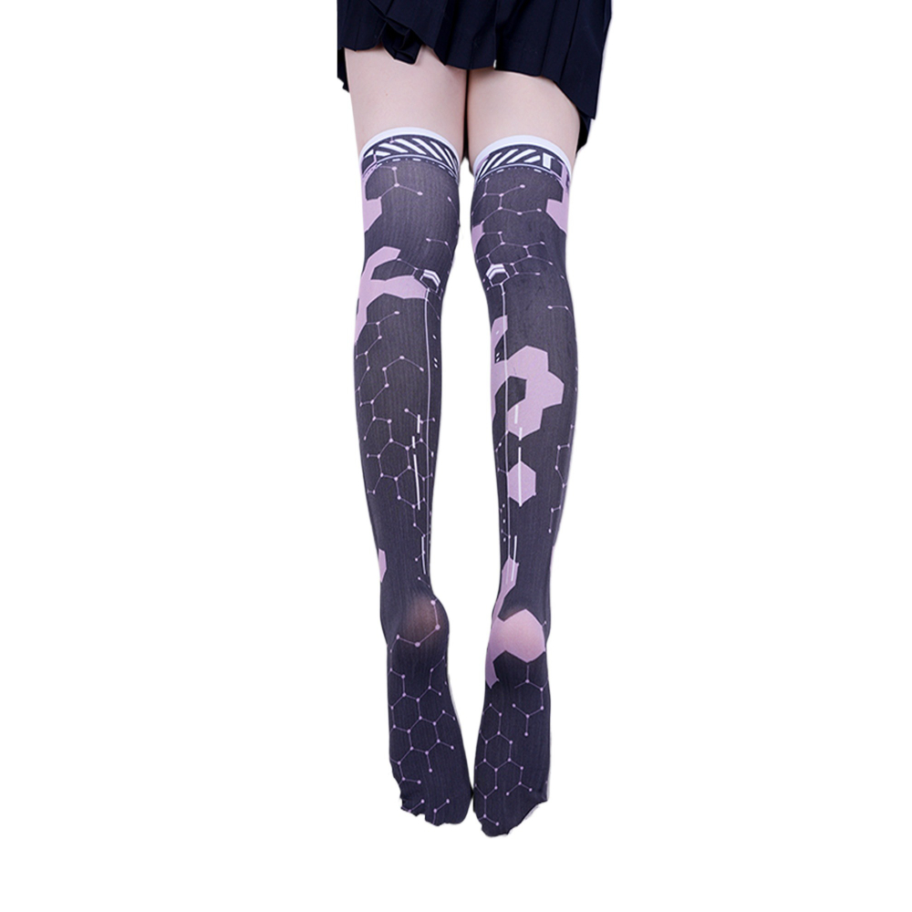 Anime Game Robot AI Mech Stock - Knee High Sock Women avis et prix