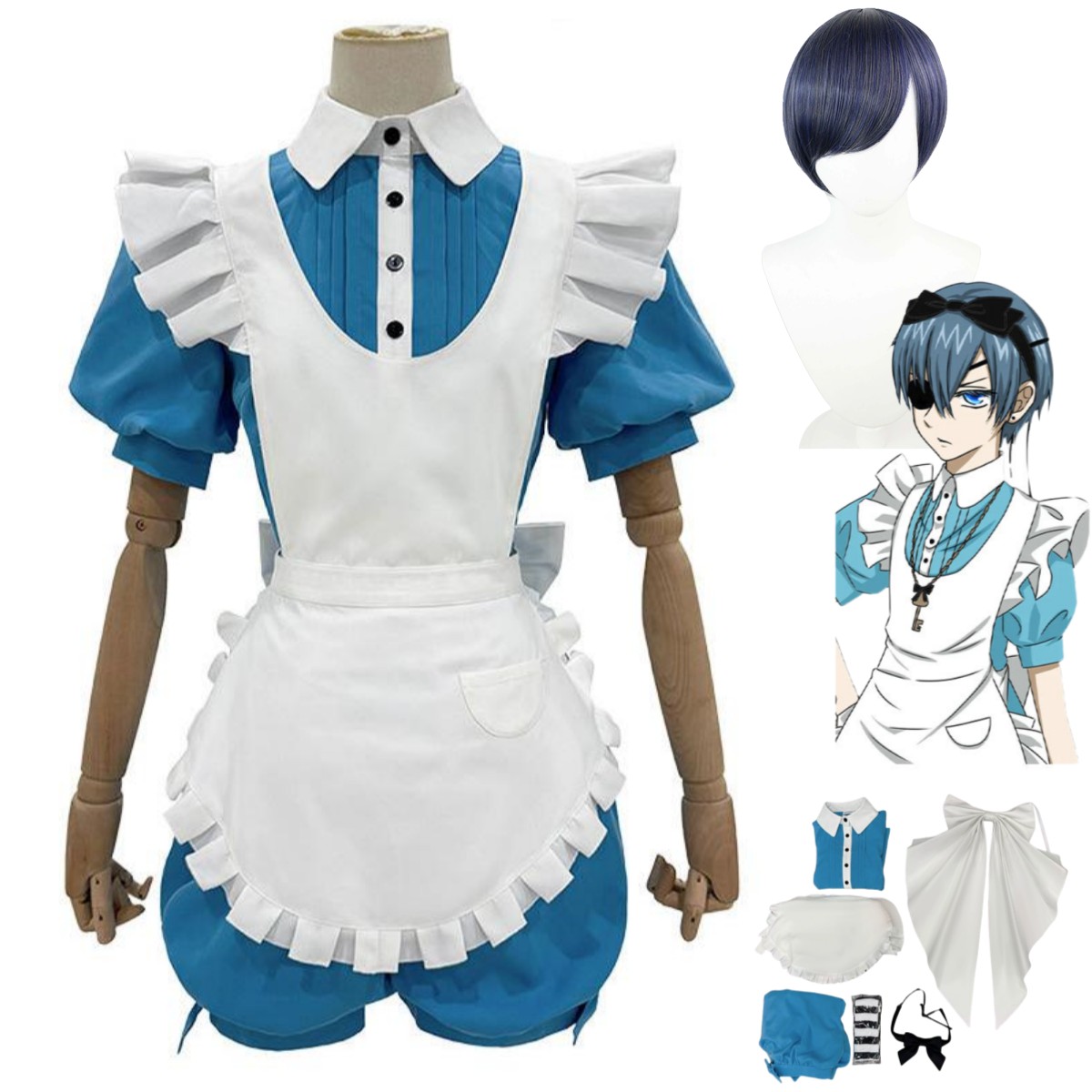 Anime Ciel Phantomhive Smile C - Dress Sock Men avis et prix