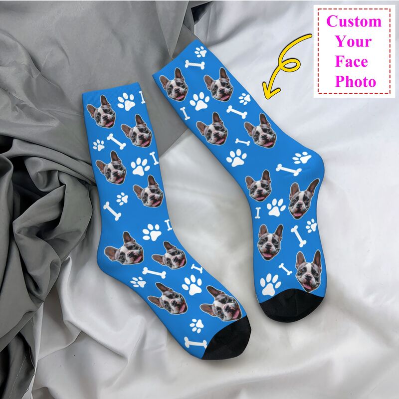 Novelty Men's Custom Dog Dress - Dress Sock Men avis et prix