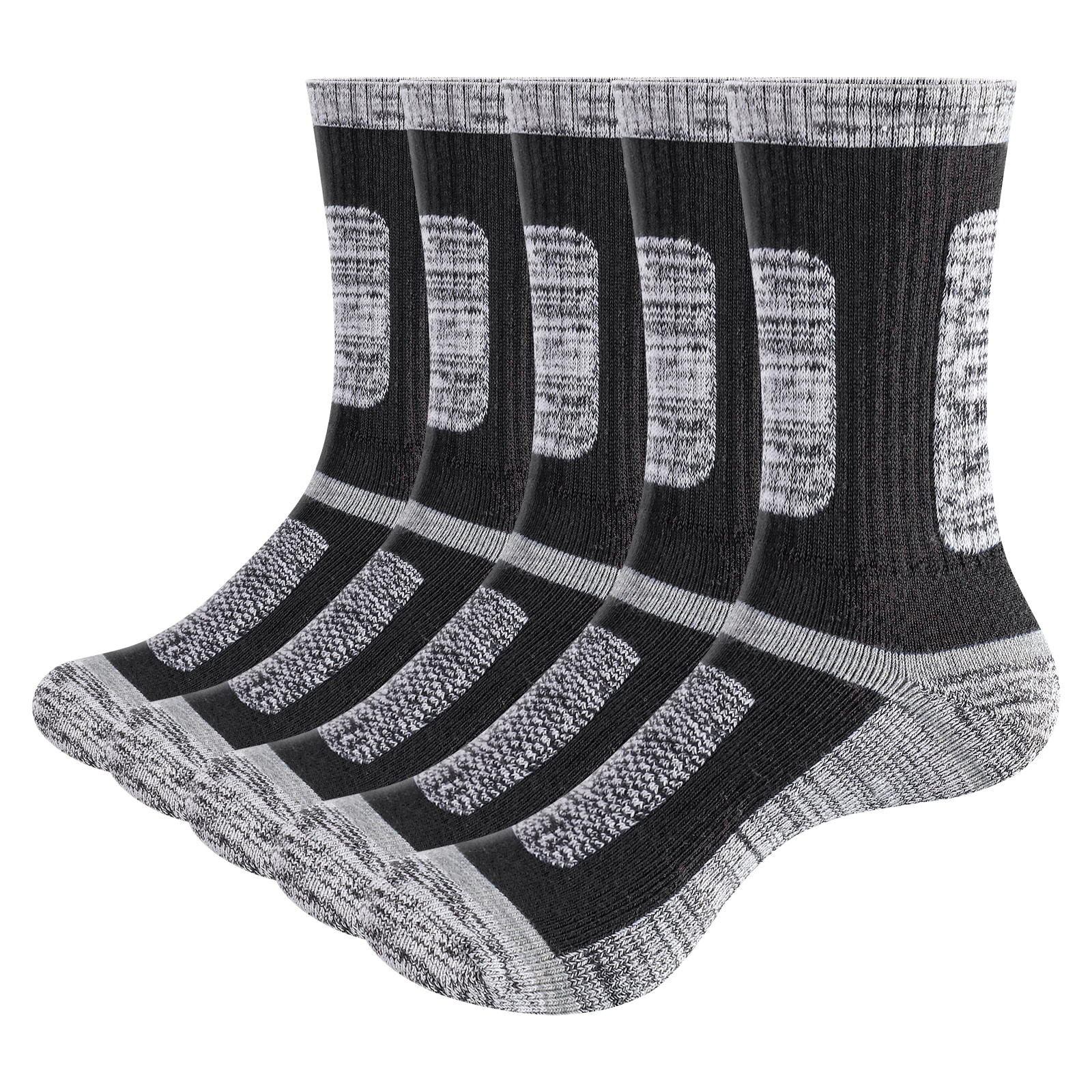 YUEDGE Mens Moisture Wicking C - Cotton Crew Sock Pack avis et prix