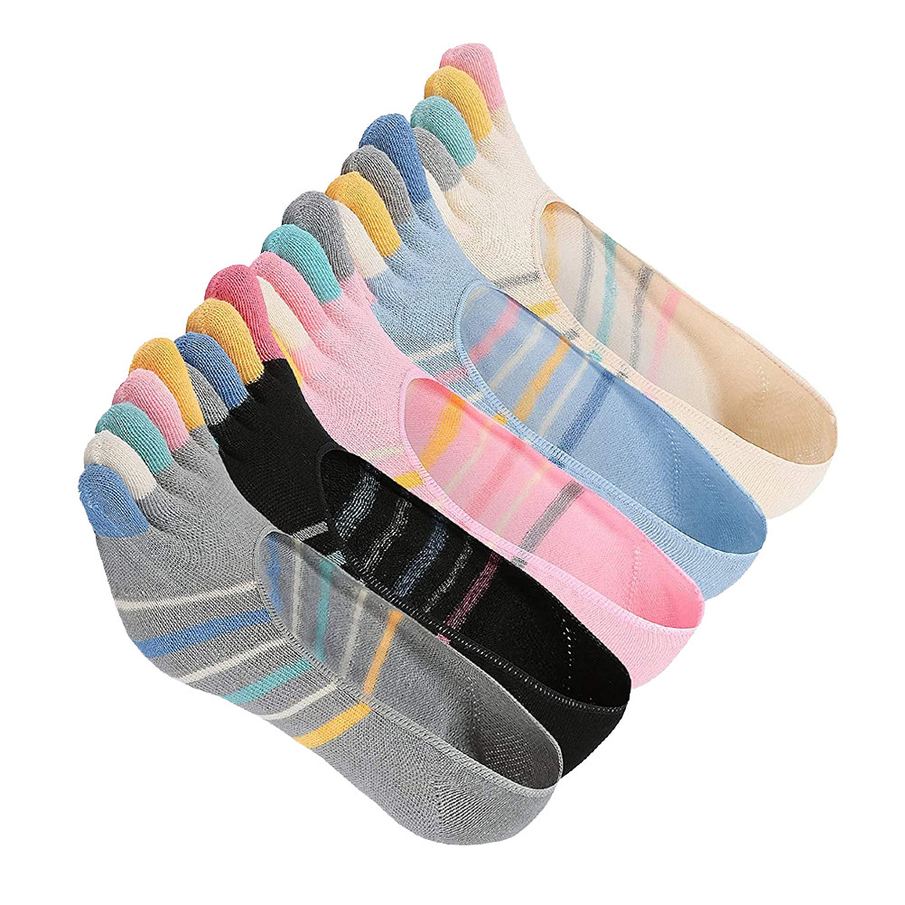 5Pairs Yoga Toe Socks Women Lo - Invisibility Sock Loafer avis et prix