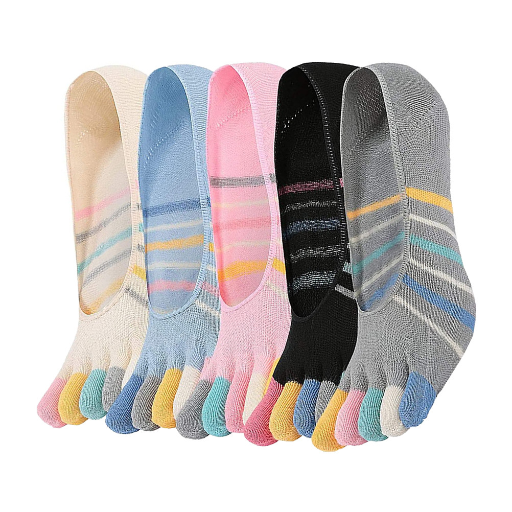 5Pairs Yoga Toe Socks Women Lo - Invisibility Sock Loafer avis et prix