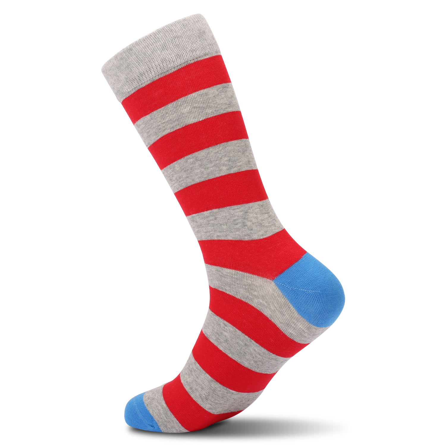 5Pairs Mens Fun Dress Socks, P - Cotton Crew Sock Pack avis et prix