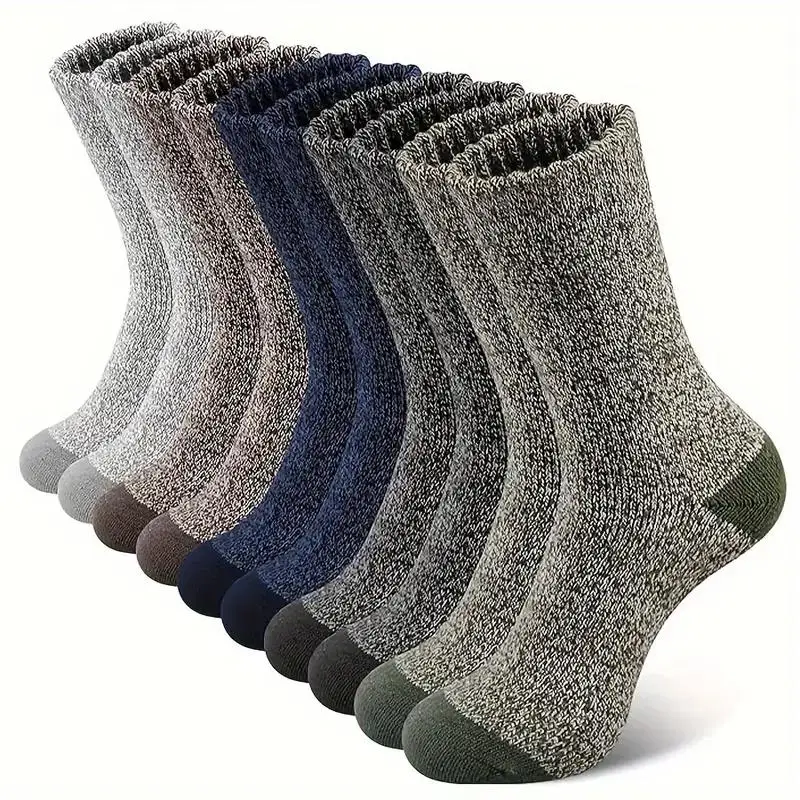 5 Pairs Merino Wool Socks for  - Wool Hiking Sock avis et prix