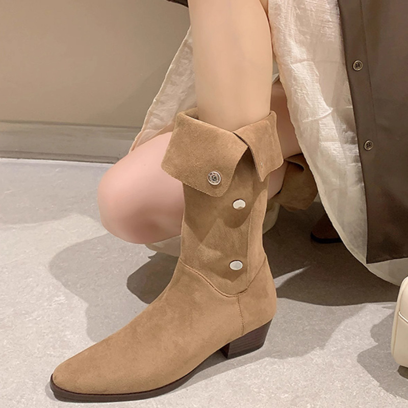 Women's shoes 2025 autumn and  - Knee High Sock Women avis et prix