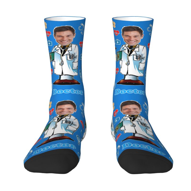 Doctor Custom Men Women Crew S - Dress Sock Men avis et prix