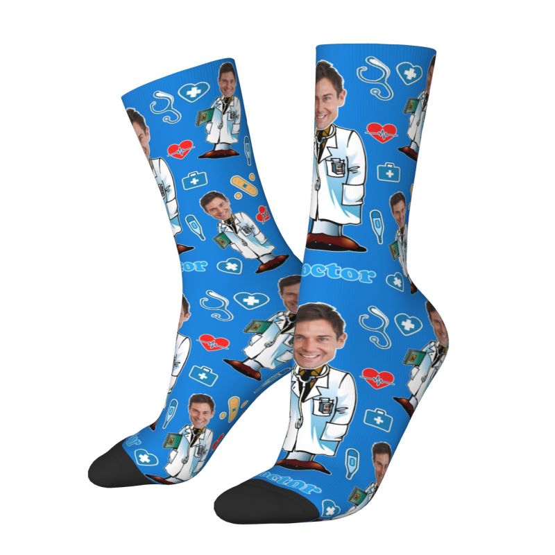 Doctor Custom Men Women Crew S - Dress Sock Men avis et prix
